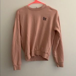 “Lovers unite” crew neck